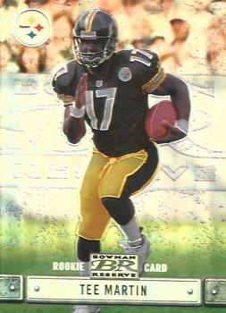 2000 Bowman Reserve #10 Tee Martin Front