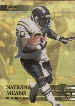 2000 Collector's Edge EG #23 Natrone Means Front
