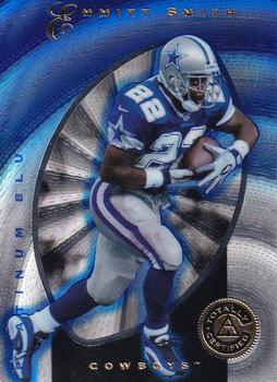 1997 Pinnacle Totally Certified - Platinum Blue #1 Emmitt Smith Front