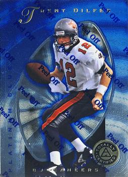 1997 Pinnacle Totally Certified - Platinum Blue #32 Trent Dilfer Front