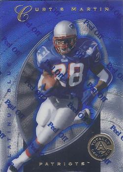 1997 Pinnacle Totally Certified - Platinum Blue #44 Curtis Martin Front