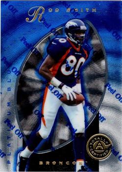 1997 Pinnacle Totally Certified - Platinum Blue #52 Rod Smith Front