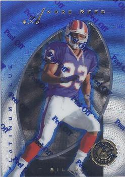 1997 Pinnacle Totally Certified - Platinum Blue #79 Andre Reed Front