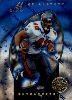 1997 Pinnacle Totally Certified - Platinum Blue #89 Mike Alstott Front