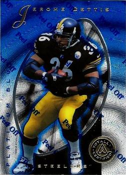 1997 Pinnacle Totally Certified - Platinum Blue #91 Jerome Bettis Front