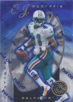 1997 Pinnacle Totally Certified - Platinum Blue #96 O.J. McDuffie Front