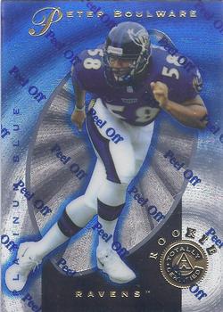 1997 Pinnacle Totally Certified - Platinum Blue #148 Peter Boulware Front