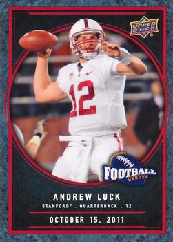 2014 Upper Deck - College Football Heroes: Andrew Luck #CFH-AL3 Andrew Luck Front