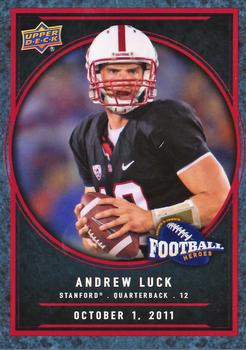 2014 Upper Deck - College Football Heroes: Andrew Luck #CFH-AL4 Andrew Luck Front