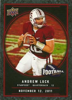 2014 Upper Deck - College Football Heroes: Andrew Luck #CFH-AL7 Andrew Luck Front