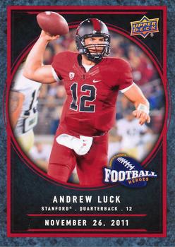 2014 Upper Deck - College Football Heroes: Andrew Luck #CFH-AL9 Andrew Luck Front