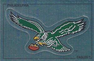 1989 Panini Stickers (UK) #134 Philadelphia Eagles Logo Front