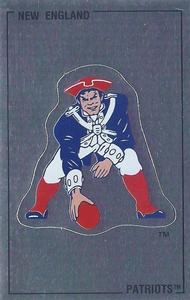 1989 Panini Stickers (UK) #342 New England Patriots Logo Front