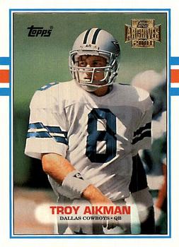 2001 Topps Archives #55 Troy Aikman Front