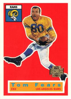 2001 Topps Archives #78 Tom Fears Front