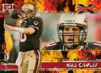 2001 Topps XFL #6 Mike Cawley Front