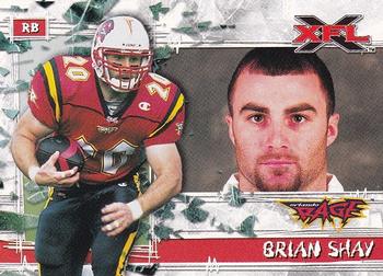 2001 Topps XFL #14 Brian Shay Front