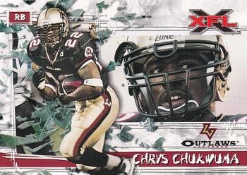 2001 Topps XFL #21 Chrys Chukwuma Front