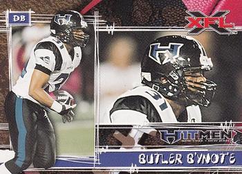 2001 Topps XFL #25 Butler By'not'e Front