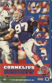 1994 Pro Mags #41 Cornelius Bennett Front