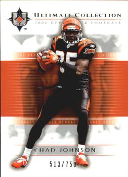 2004 Upper Deck Ultimate Collection #14 Chad Johnson Front