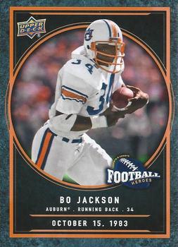 2014 Upper Deck - College Football Heroes: Bo Jackson #CFH-BJ4 Bo Jackson Front