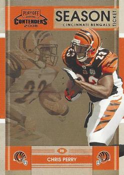 2008 Playoff Contenders #23 Chris Perry Front