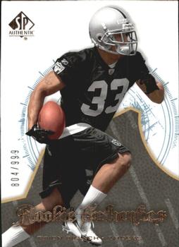 2008 SP Authentic #164 Tyvon Branch Front