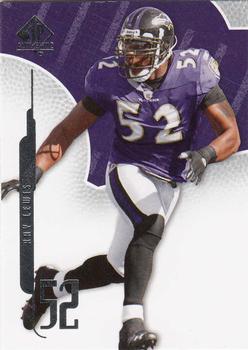 2008 SP Authentic #13 Ray Lewis Front