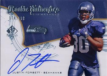 2008 SP Authentic #247 Justin Forsett Front