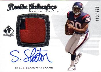 2008 SP Authentic #286 Steve Slaton Front
