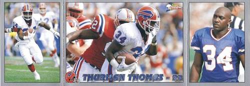 1993 Pacific Triple Folder #1 Thurman Thomas Front