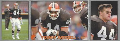 1993 Pacific Triple Folder #18 Tommy Vardell Front