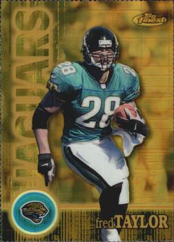 2000 Finest - Gold Refractors #113 Fred Taylor Front