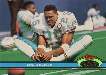 1991 Stadium Club - Super Bowl XXVI #90 Louis Oliver Front
