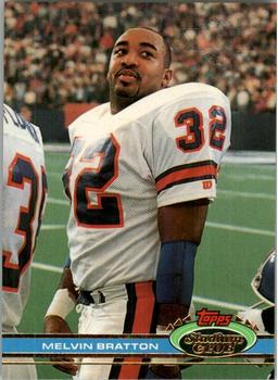 1991 Stadium Club - Super Bowl XXVI #357 Melvin Bratton Front