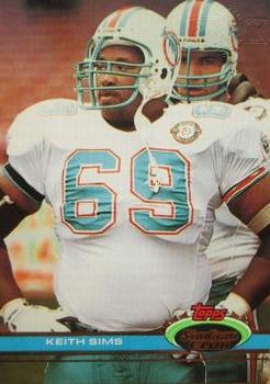 1991 Stadium Club - Super Bowl XXVI #410 Keith Sims Front