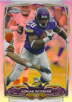 2014 Topps Chrome #89 Adrian Peterson Front