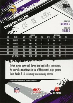 2009 Score #164 Chester Taylor Back