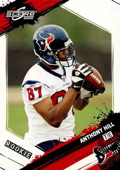 2009 Score #308 Anthony Hill Front