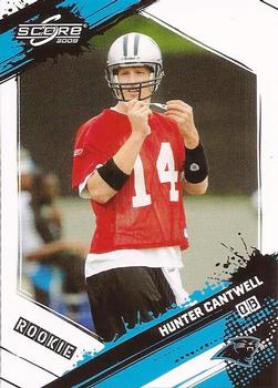 2009 Score #344 Hunter Cantwell Front