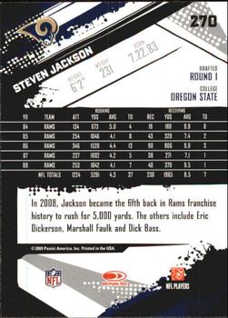 2009 Score Inscriptions #270 Steven Jackson Back