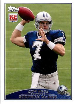2009 Topps #432 Stephen McGee Front