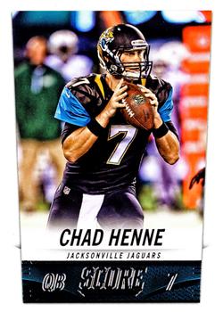 2014 Score #101 Chad Henne Front