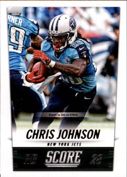 2014 Score #221 Chris Johnson Front