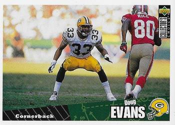 1996 Collector's Choice ShopKo Green Bay Packers #GB21 Doug Evans Front