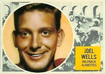 1960 Topps CFL #50 Joel Wells Front