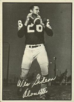 1961 Topps CFL #63 Wes Gideon Front