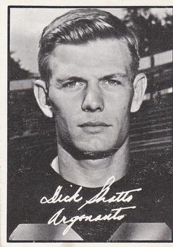 1961 Topps CFL #109 Dick Shatto Front