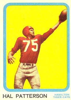 1963 Topps CFL #31 Hal Patterson Front